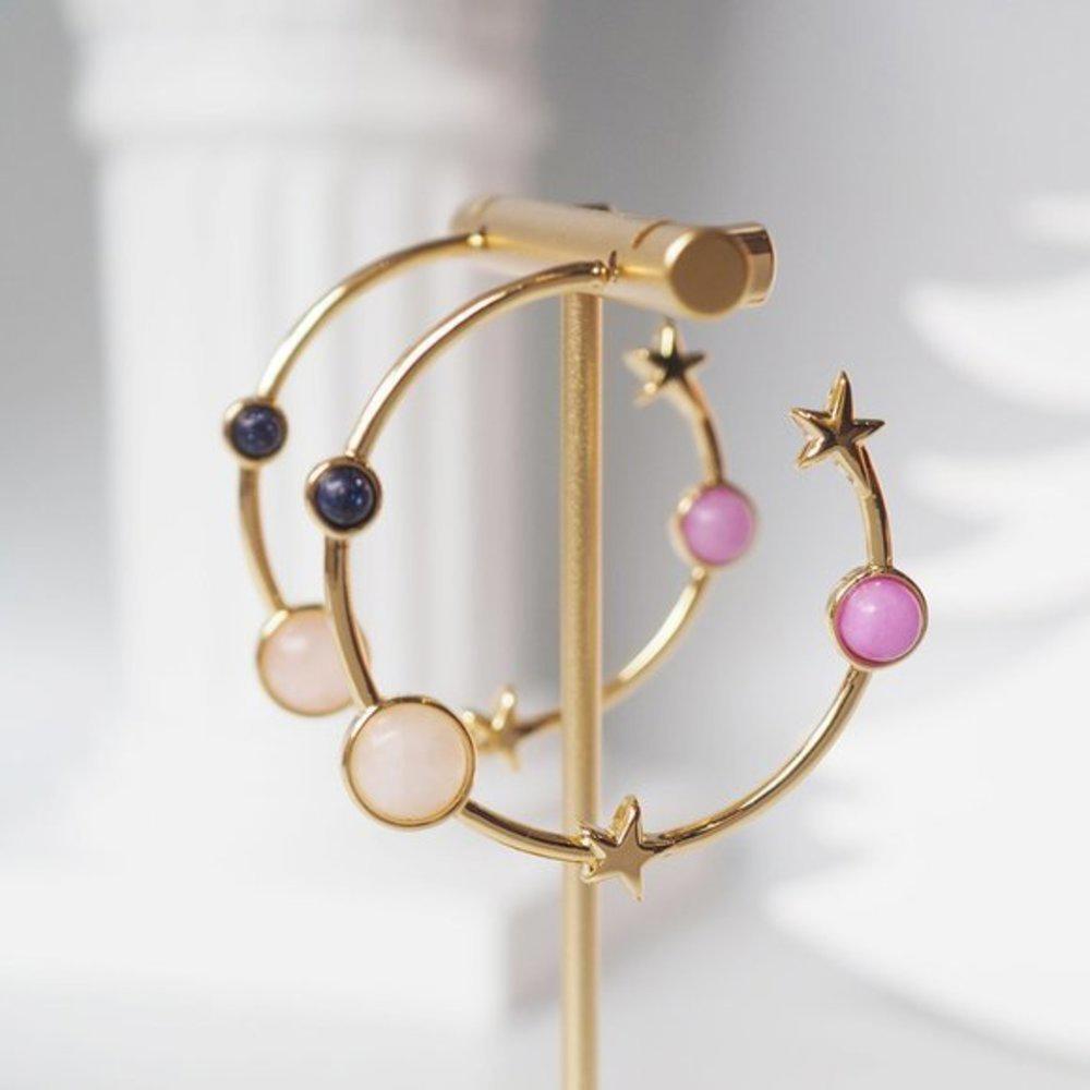 Kate Spade On the Rocks Hoops Earrings - Picture 11 of 13